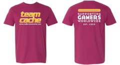 Team Cache Unisex T-Shirt - MAGENTA